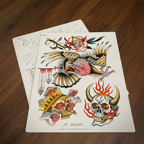 Mike Baker - tattooflashcollectiveeurope